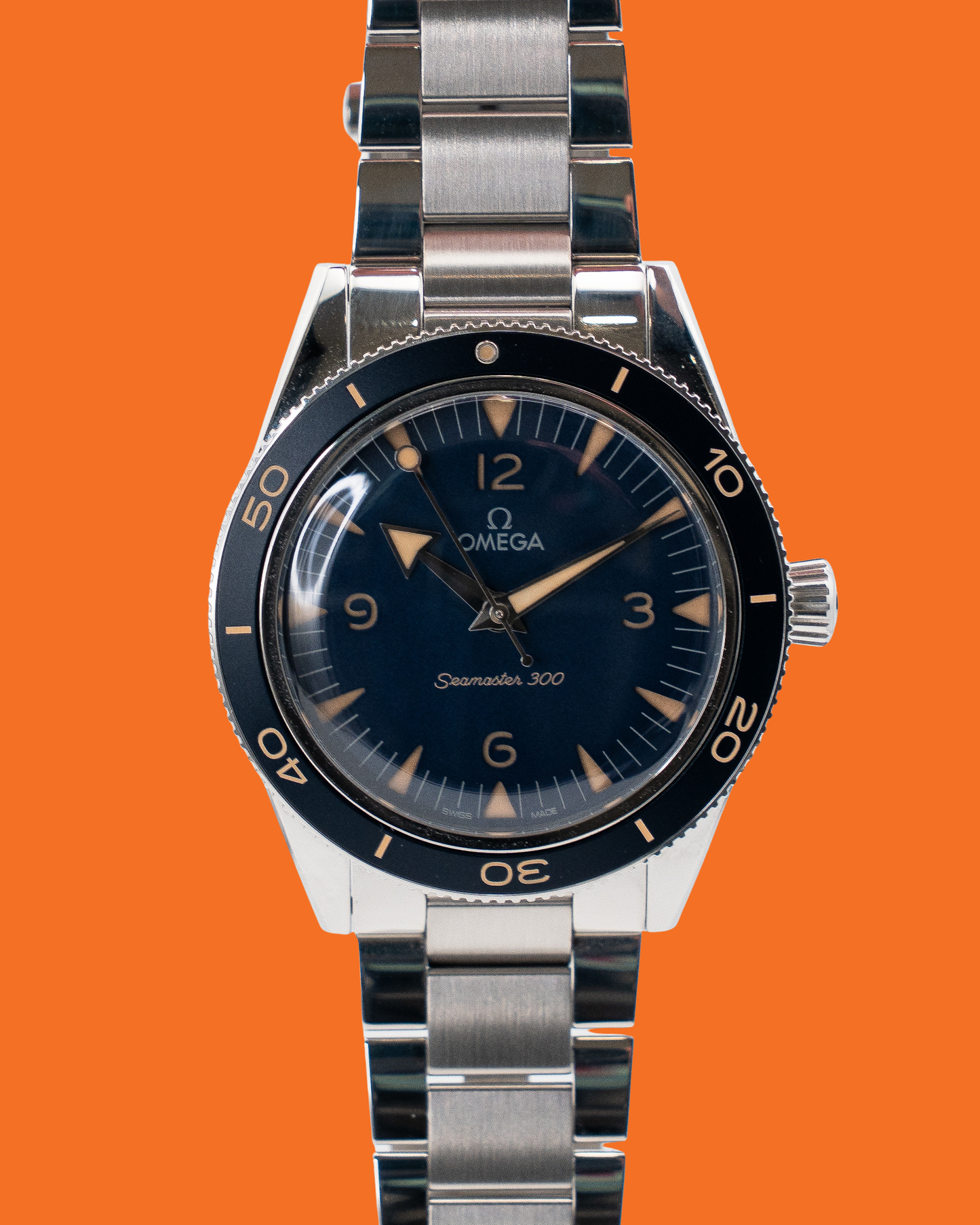 Omega Seamaster 300Co-Axial Master Chronograph  234.30.41.21.03.001 41mm Blue Dial 2022