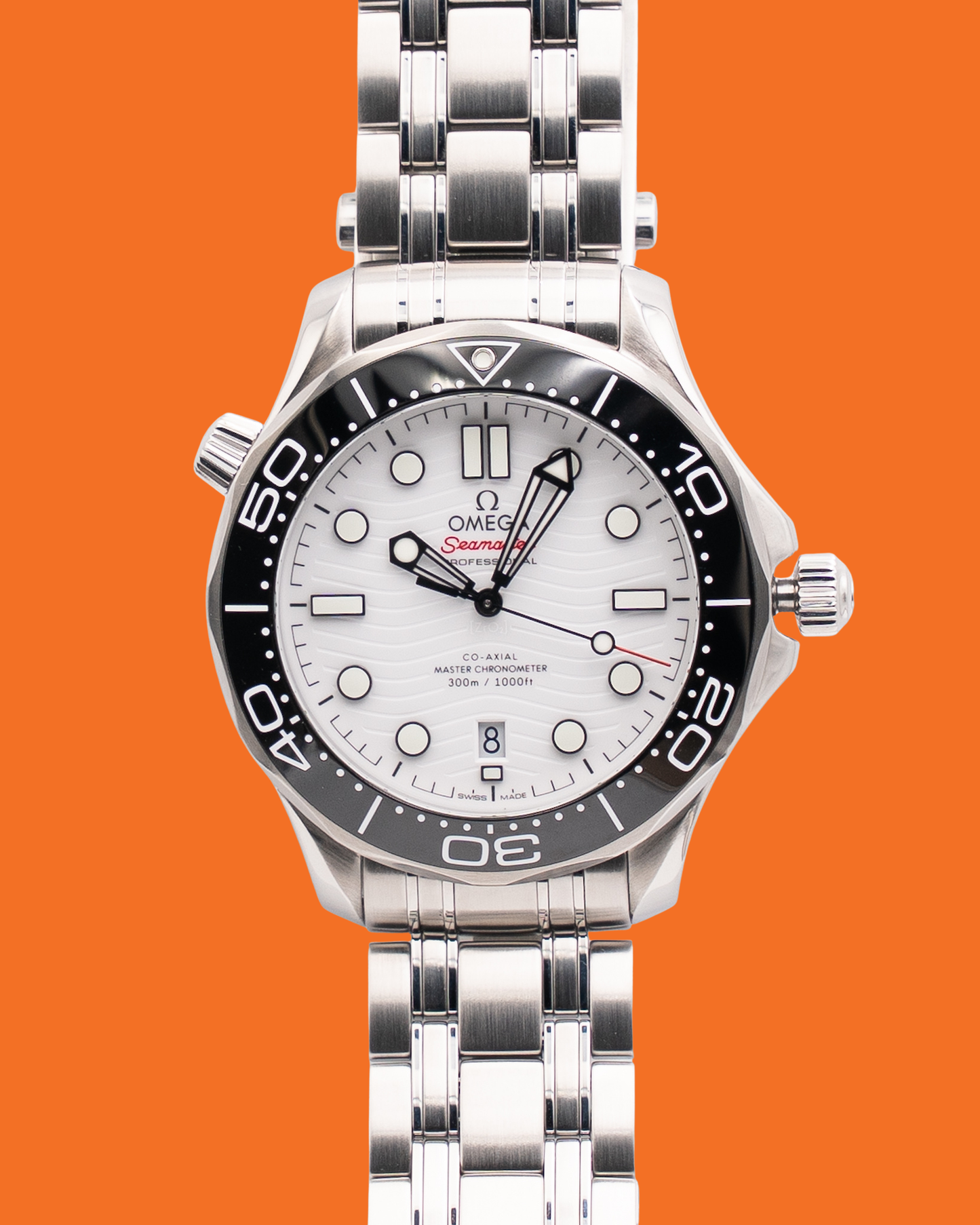 Omega Seamaster Diver 300M Master Co-Axial 42mm 210.30.42.20.04.001 White Dial 2023