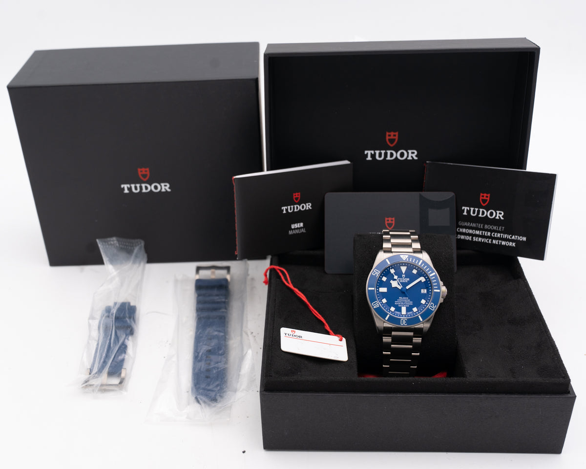 Unworn Tudor Pelagos 42mm 25600TB Blue Dial Titanium 2025