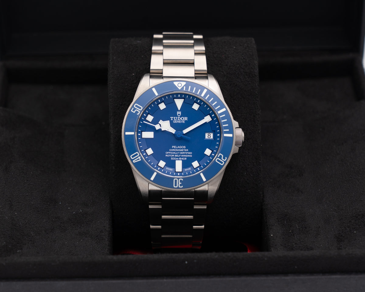 Unworn Tudor Pelagos 42mm 25600TB Blue Dial Titanium 2025