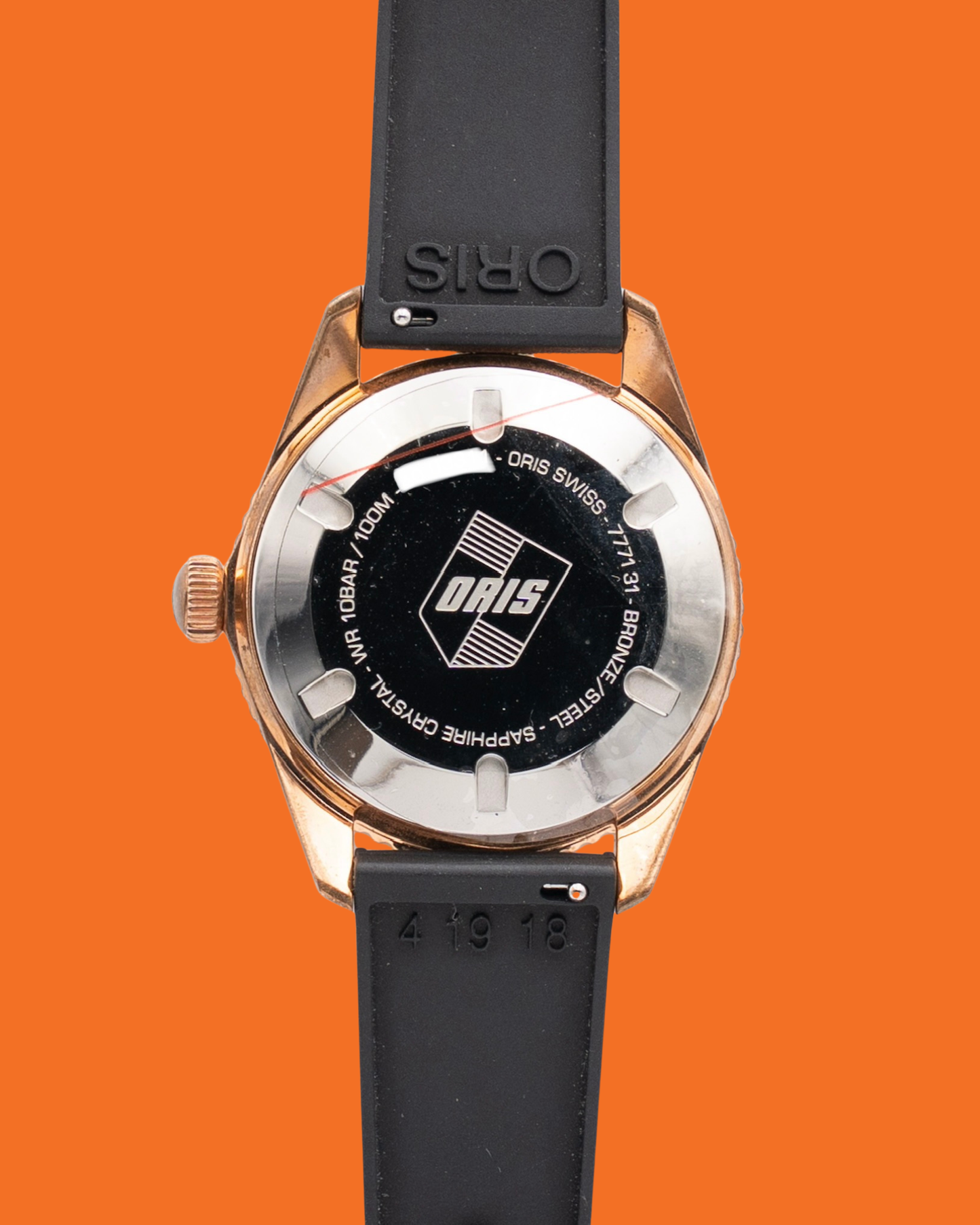 UNWORN Oris Divers Sixty-Five Date 38mm 01 733 7771 3154 Bronze Case Black Dial Rubber Strap
