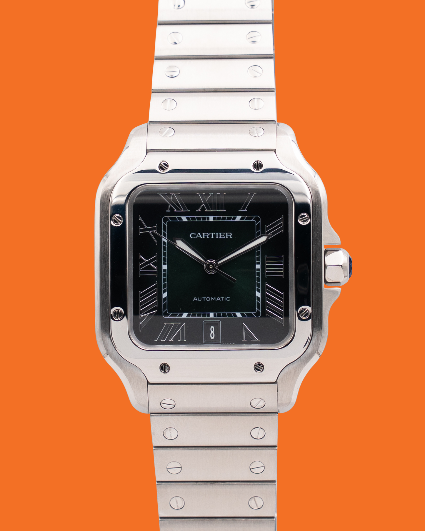Cartier Santos De Cartier Large 39.8x47.5mm WSSA0062 Green 2025