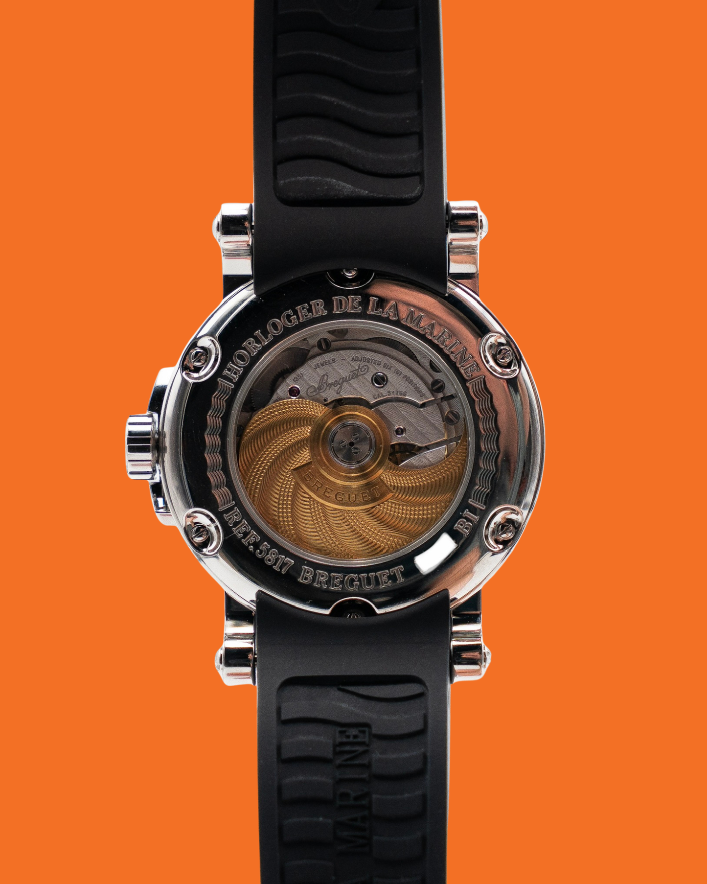 Breguet Marine 39mm 5817ST Black