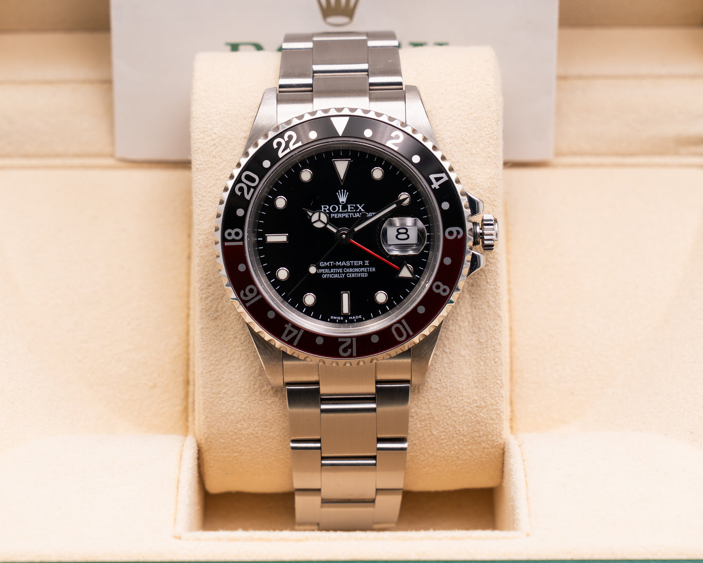 Rolex GMT Master II 40mm 16710 Coke