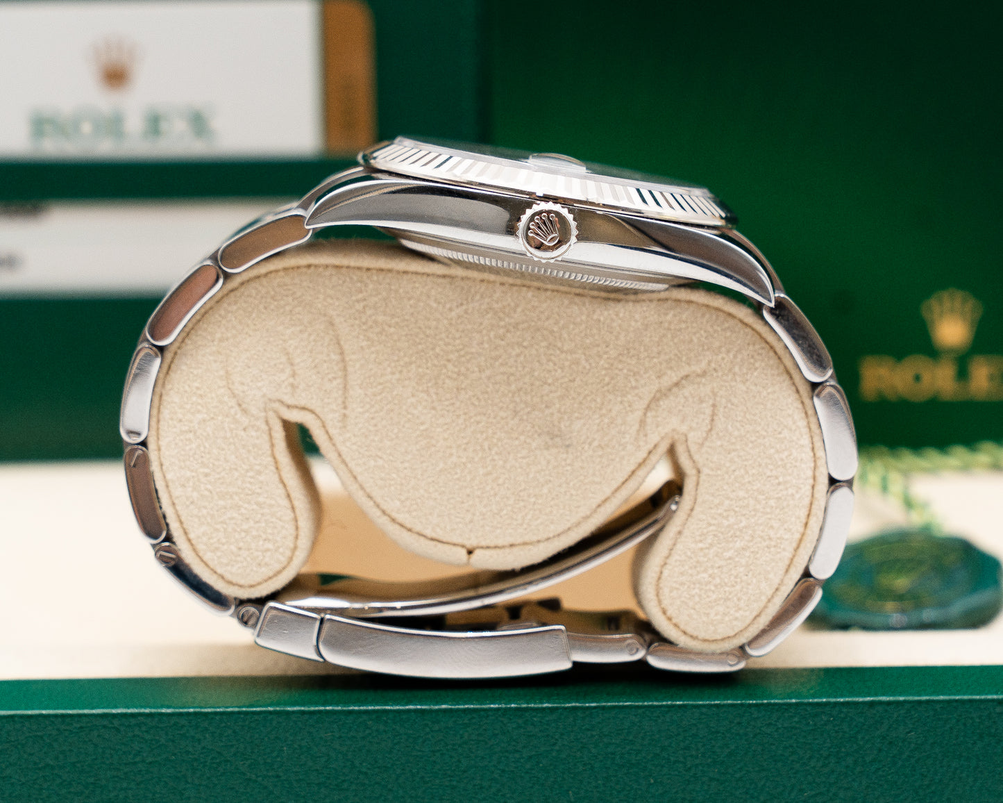 Rolex Datejust 41mm 126334 White Index Fluted on Oyster 2018