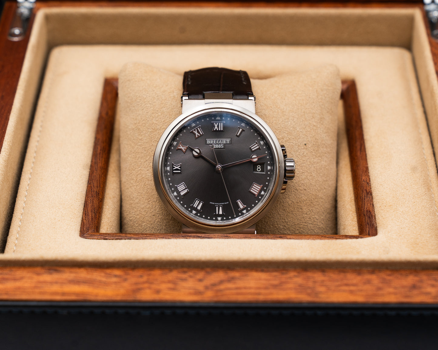 UNWORN Breguet Marine 40mm 5517ti Titanium Grey Dial 2026