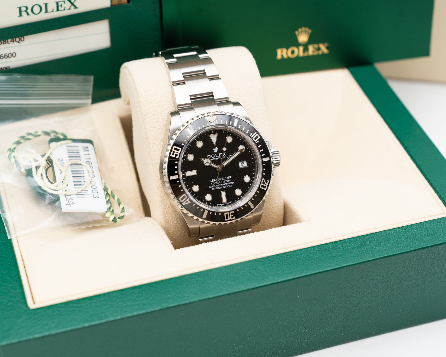 Rolex SeaDweller 40mm 116600 Black Ceramic 2015