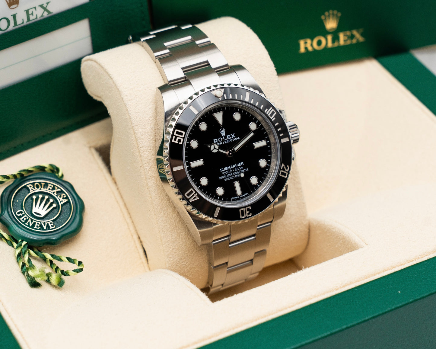Rolex Submariner No Date 40mm 114060 Black Ceramic 2019