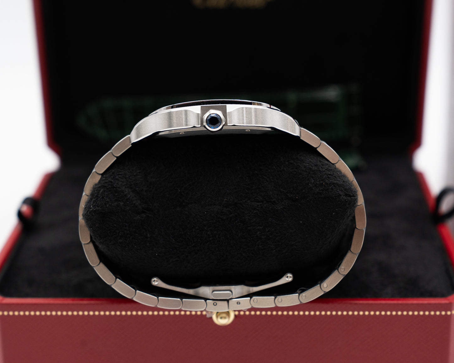 Cartier Santos De Cartier Large 39.8mm Green Dial 2023 (WSSA0062)