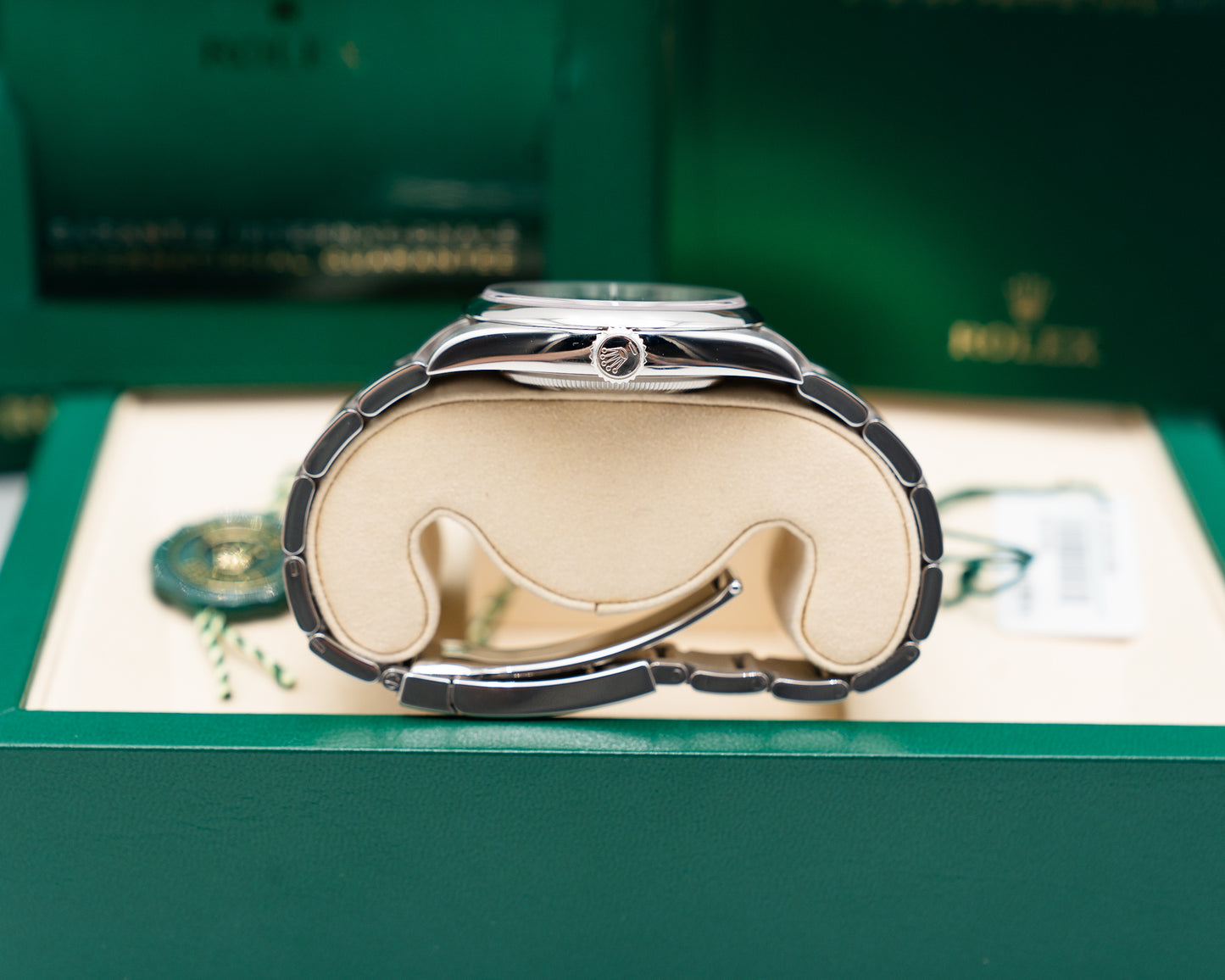 Rolex Oyster Perpetual 41mm 134300 Med Blue Dial 2025