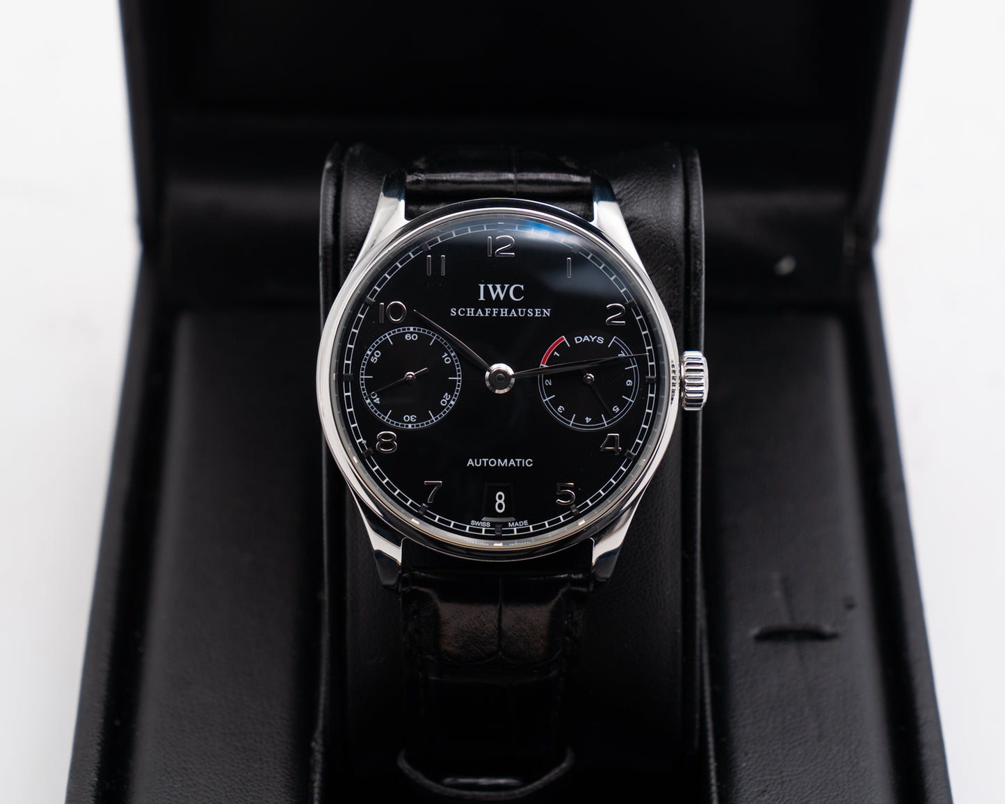 IWC Portuguese Automatic   iw5001-09 42.3mm Black 2007