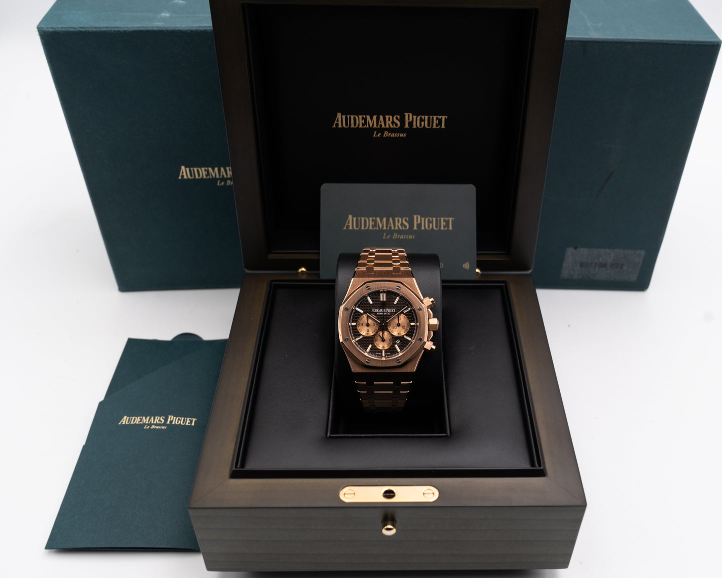 Audemars Piguet Royal Oak Chronograph 41mm 26331OR.OO.1220OR.02 Chocolate Rose Gold K-Serial
