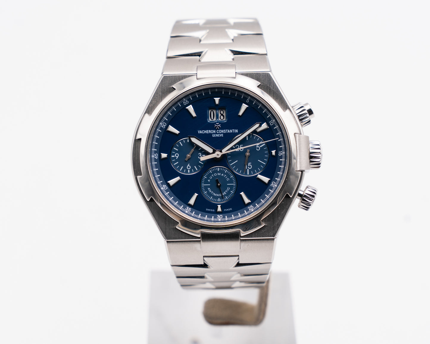 Vacheron Constantin Overseas Chronograph 42mm 49150 Blue Dial 2015