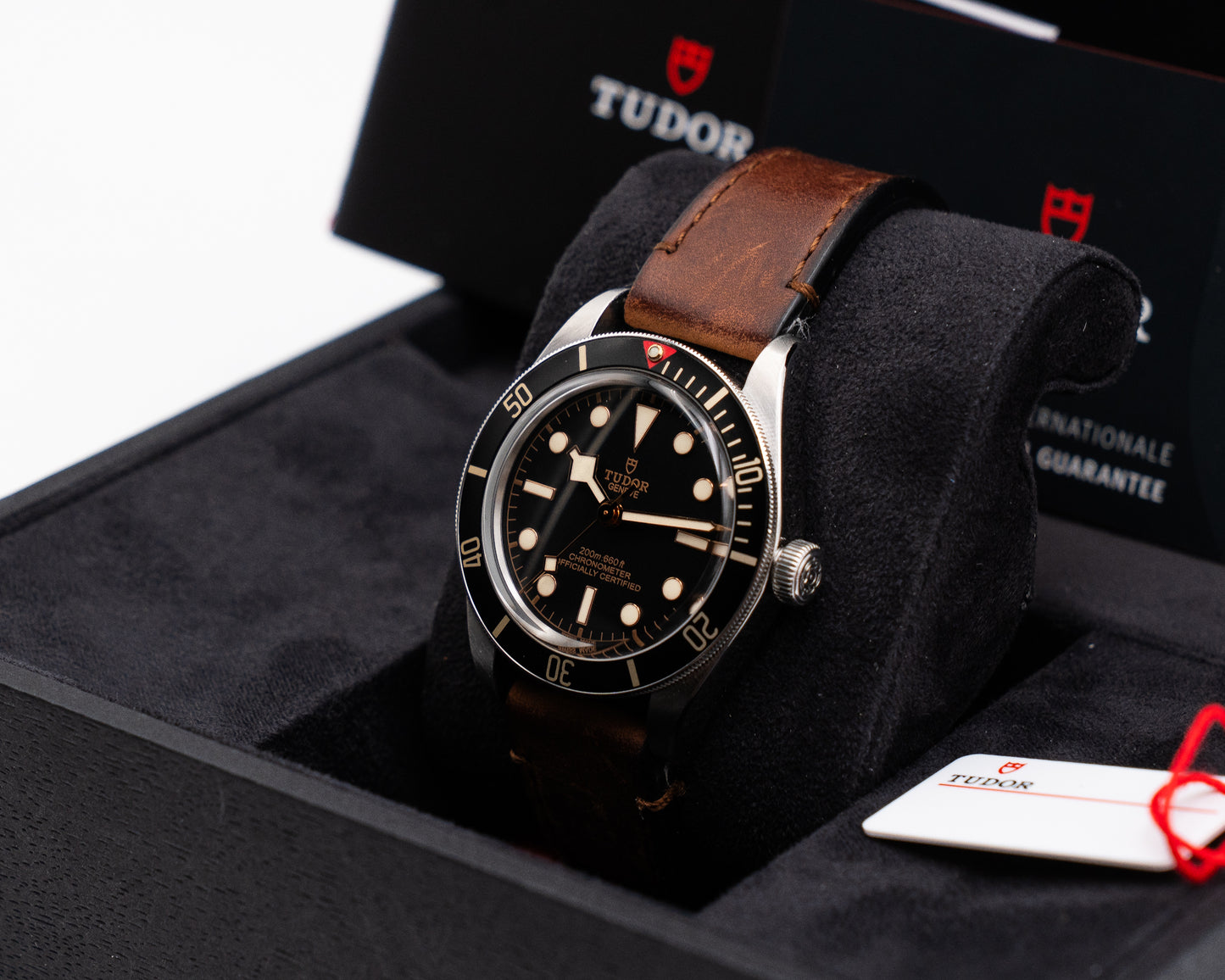 Tudor Black Bay Fifty-Eight 39mm 79030N Black Dial Brown Strap 2022