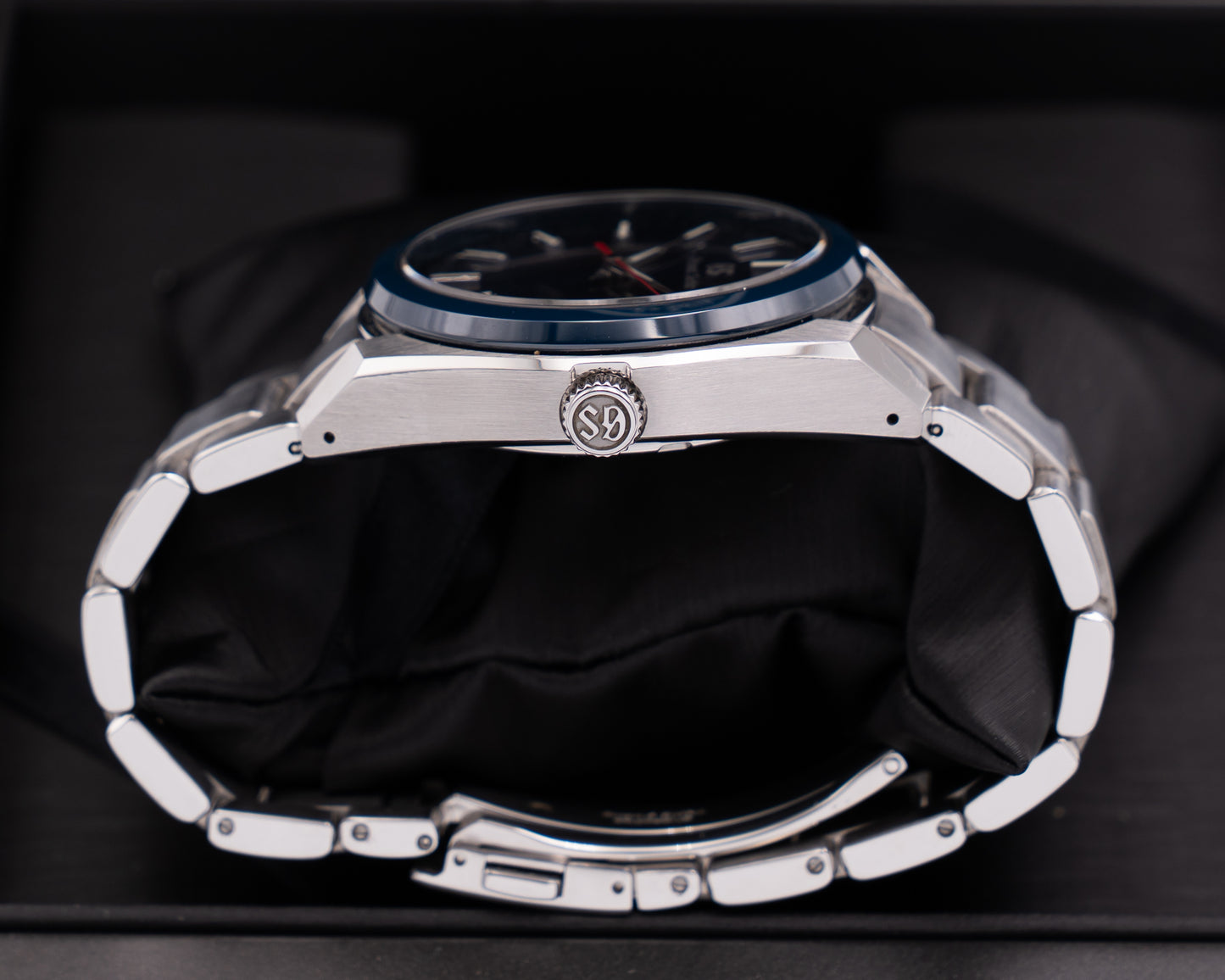 Grand Seiko 60th Anniversary Limited Edition 40mm SBGP015 Blue Dial Red Seconds Hand Quartz 2020