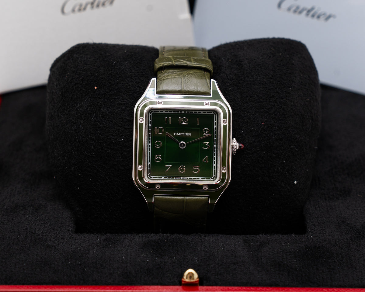 UNWORN RARE 1 of 200 Cartier Santos Dumont 31.4mm wgsa0096 Platnium 2025