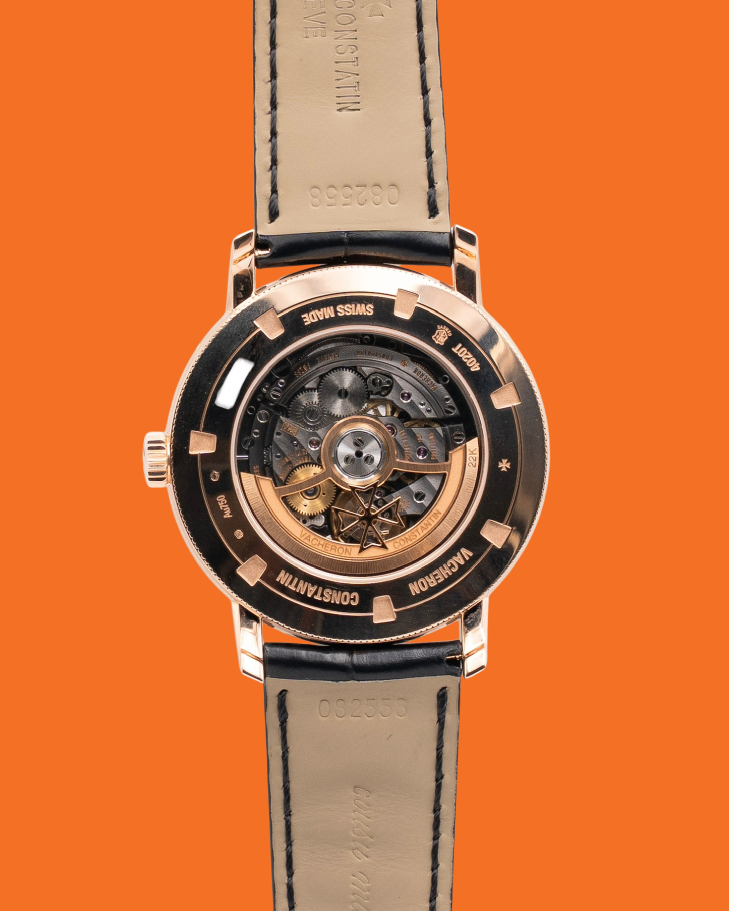Vacheron Constantin Traditionelle 41mm 4020T/000R-B654 Rose Gold Open Face Complete Calendar 2025
