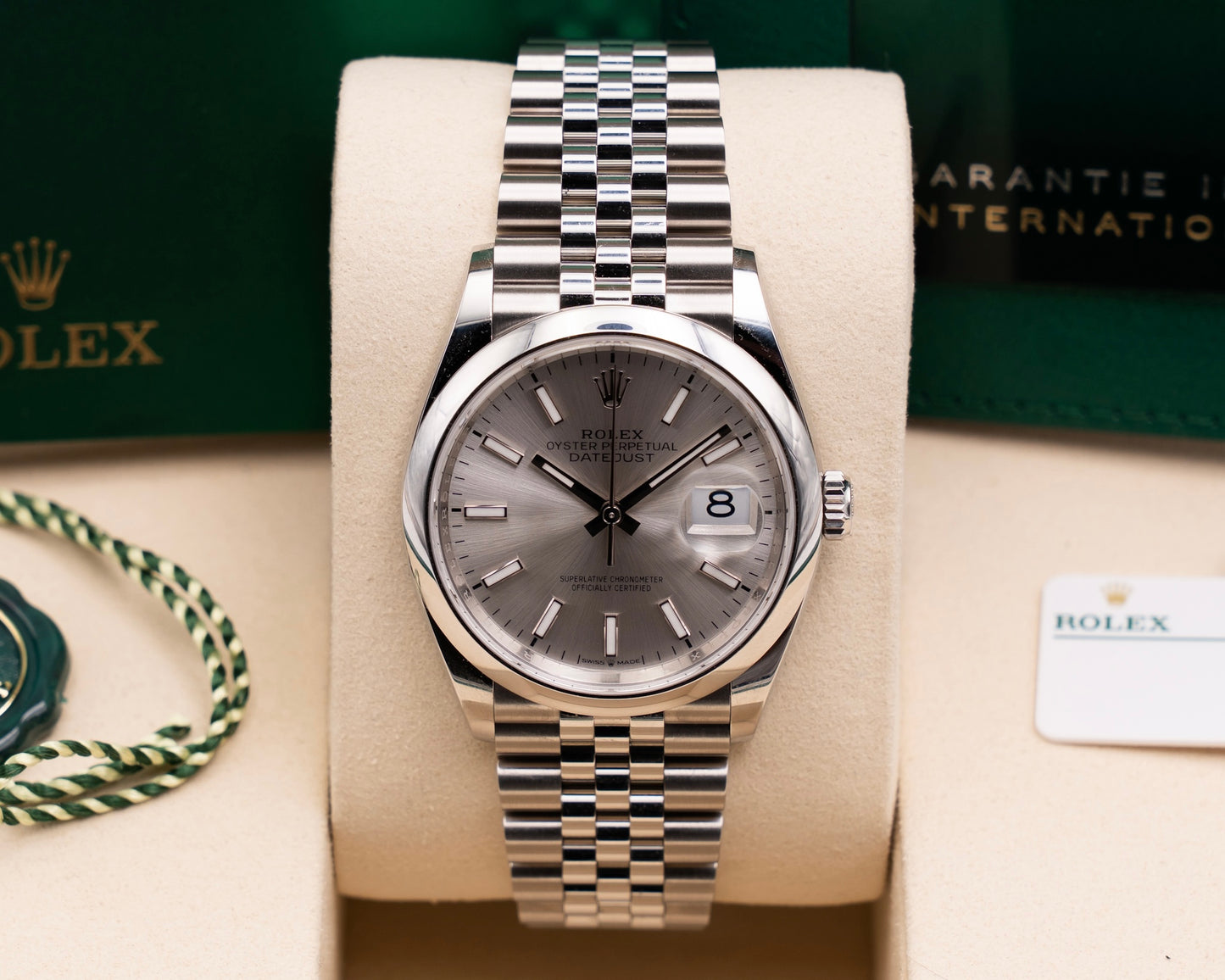 Rolex DateJust 36mm 126200 Smooth Jubilee 2026