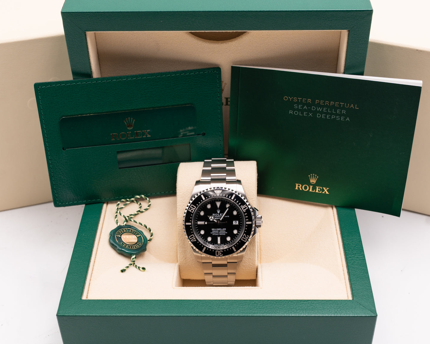 Rolex Seadweller Deepsea 44mm 136660 Black Dial 2023