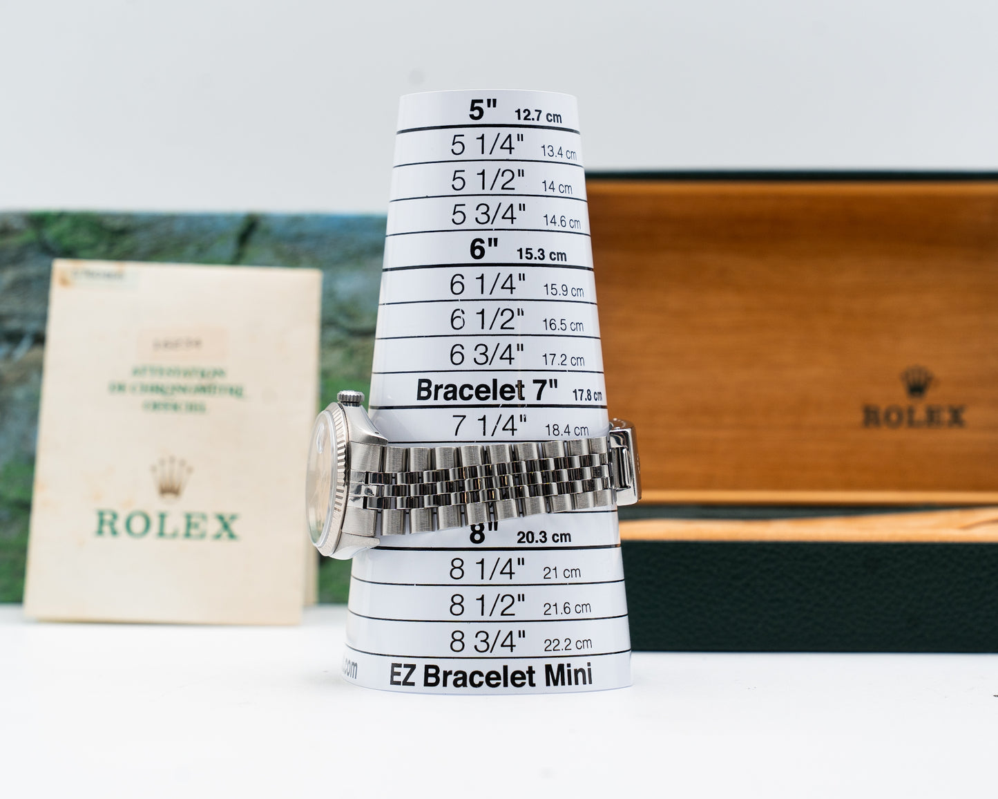 Rolex Datejust 16234 Cream Patina Roman Dial on Jubilee 1990