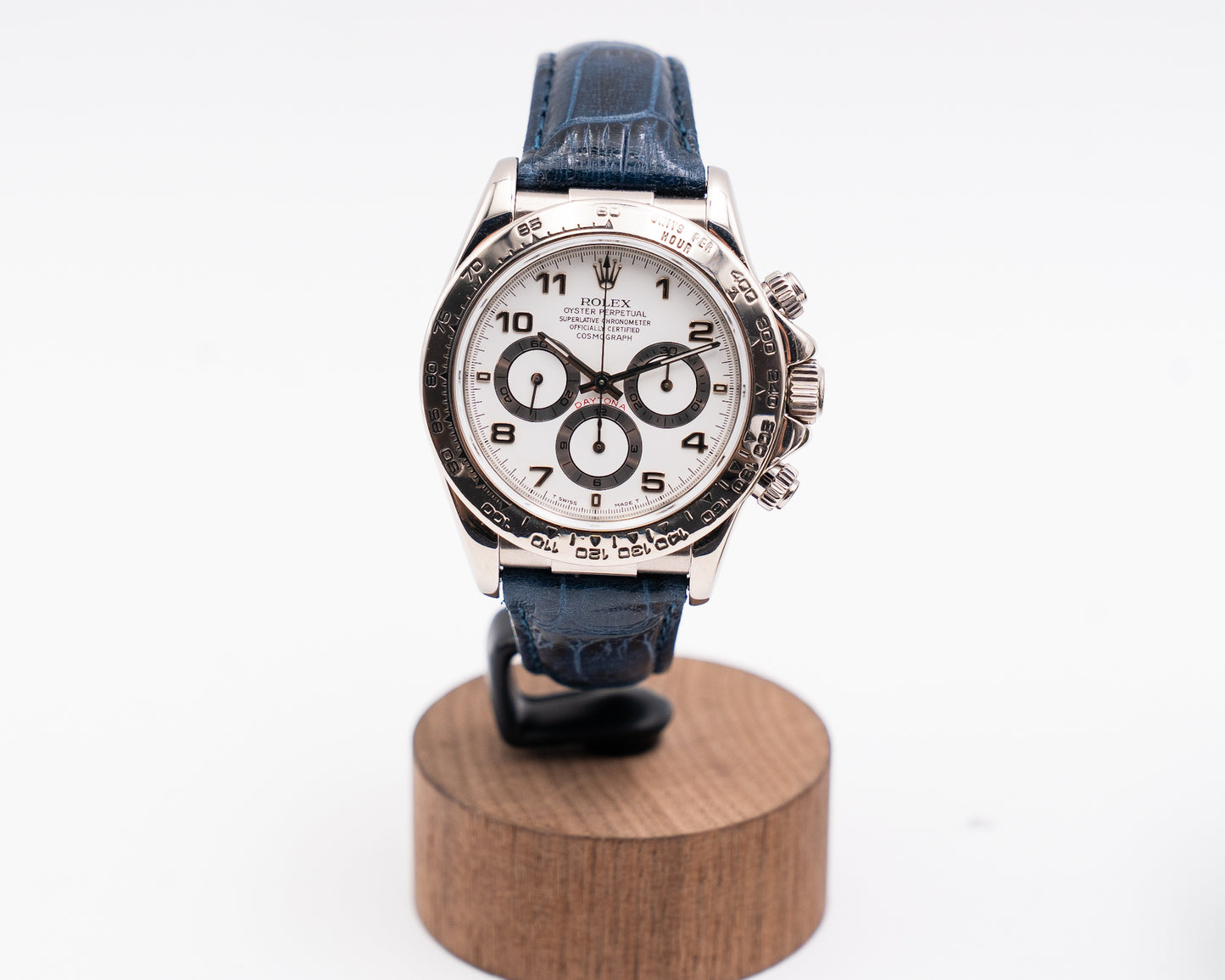 Rolex Zenith Daytona 40mm 16519 White Dial U Serial