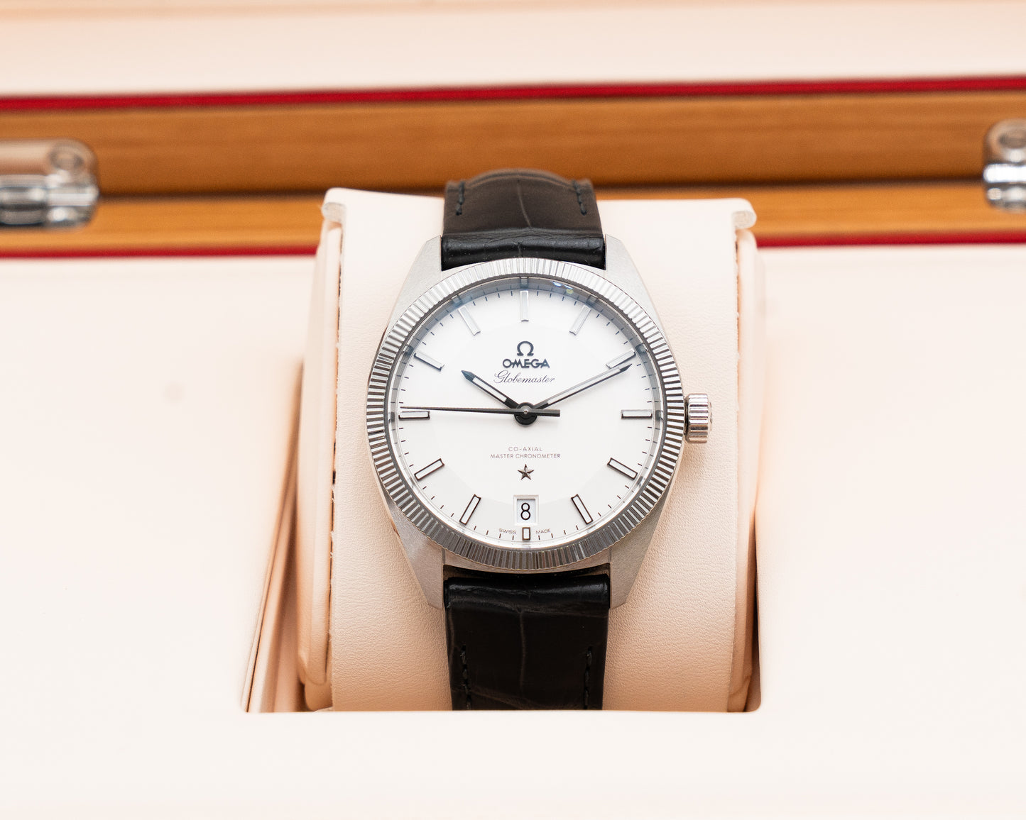 Omega Globemaster 130.33.39.21.02.001 on Leather Strap 2020