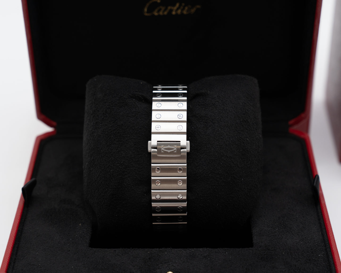 Cartier Santos De Cartier Medium 41.9 x 45.1mm WSSA0061 Green
