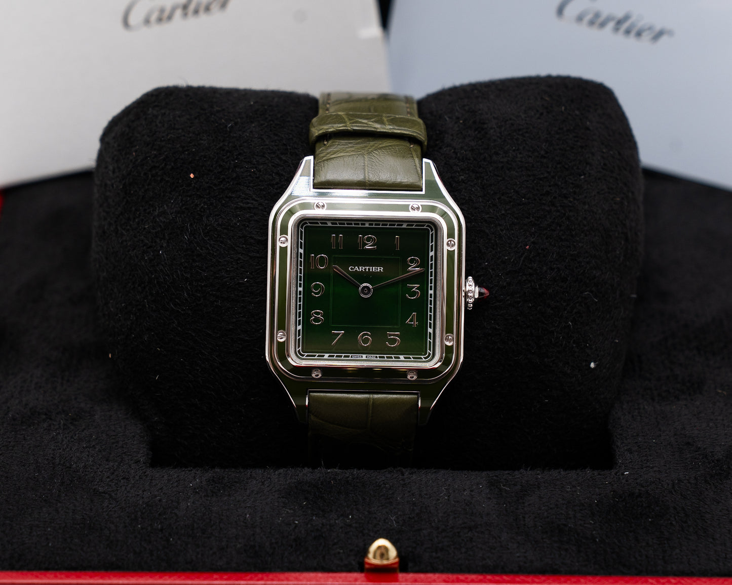 UNWORN RARE 1 of 200 Cartier Santos Dumont 31.4mm wgsa0096 Platnium 2025