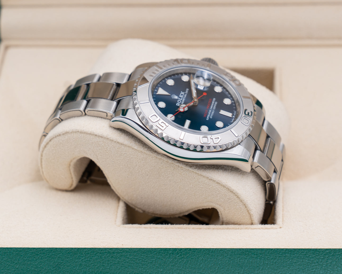 Rolex Yacht-Master 40mm 126622 Steel and Platinum Blue Dial 2021