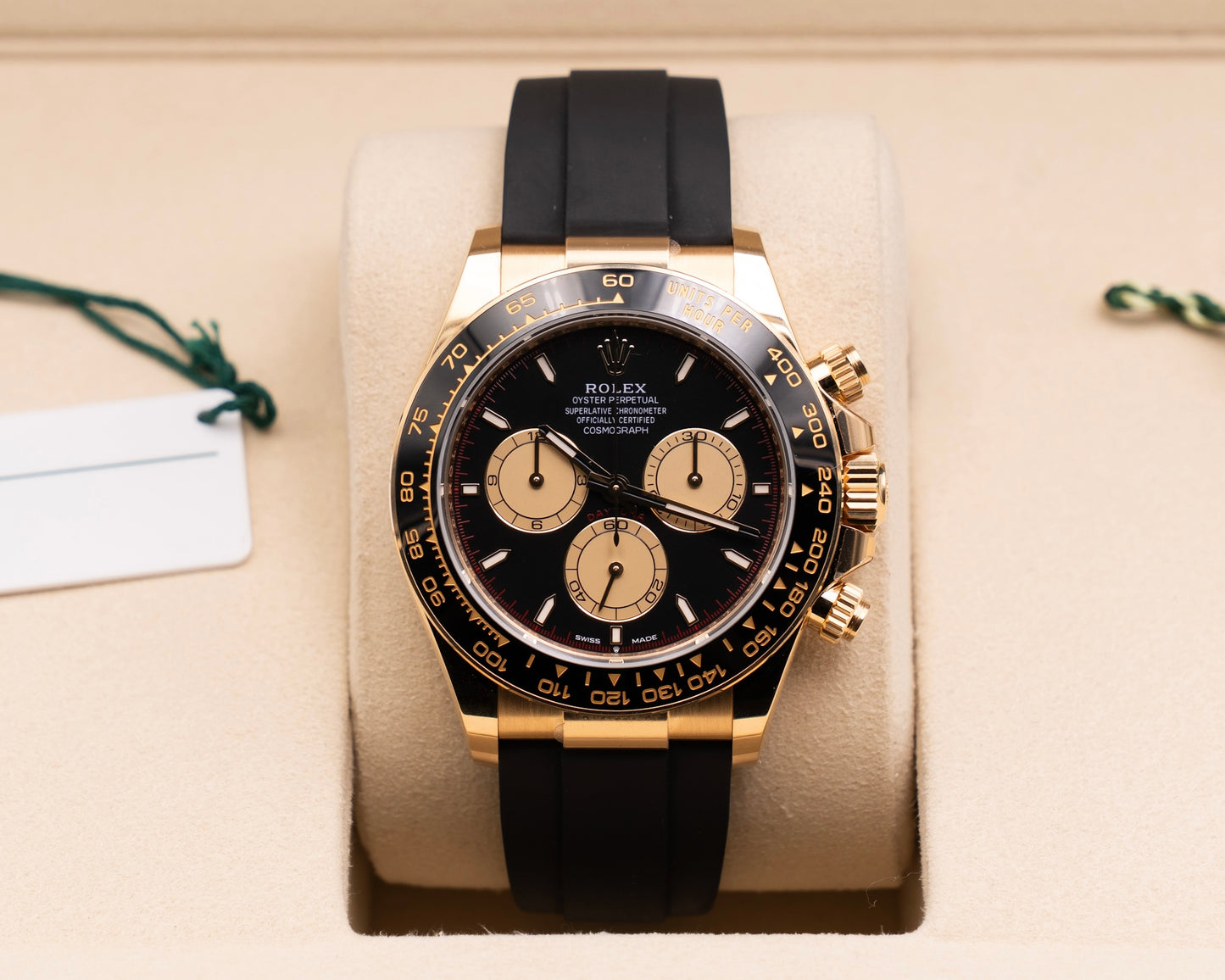 Unworn Rolex Cosmograph Daytona 40mm 126518ln Yellow Gold Paul Newman Oysterflex 2025
