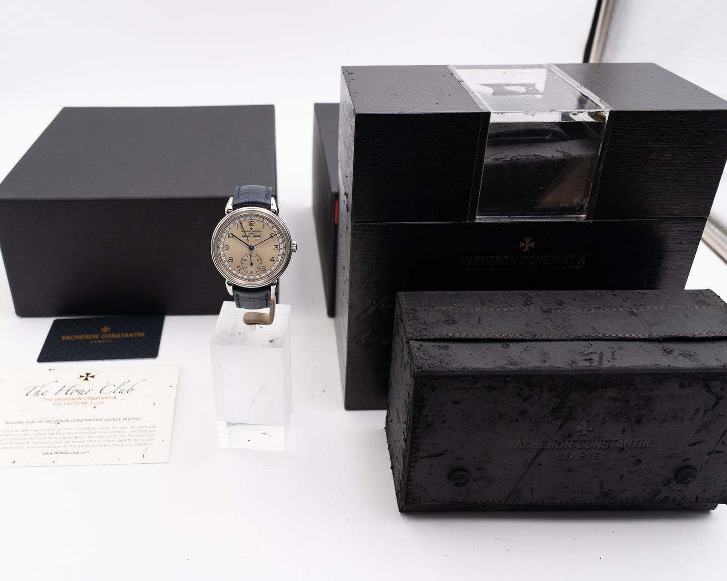 Vacheron Constantin Historiques Triple Calendrier 1942 40mm 3110V Blue Alligator Strap 2019