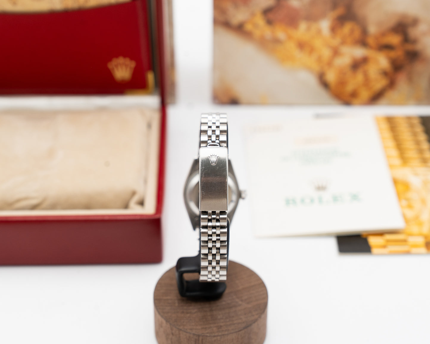 Rolex Datejust 69174 26mm Silver Dial Fluted Jubilee 1991