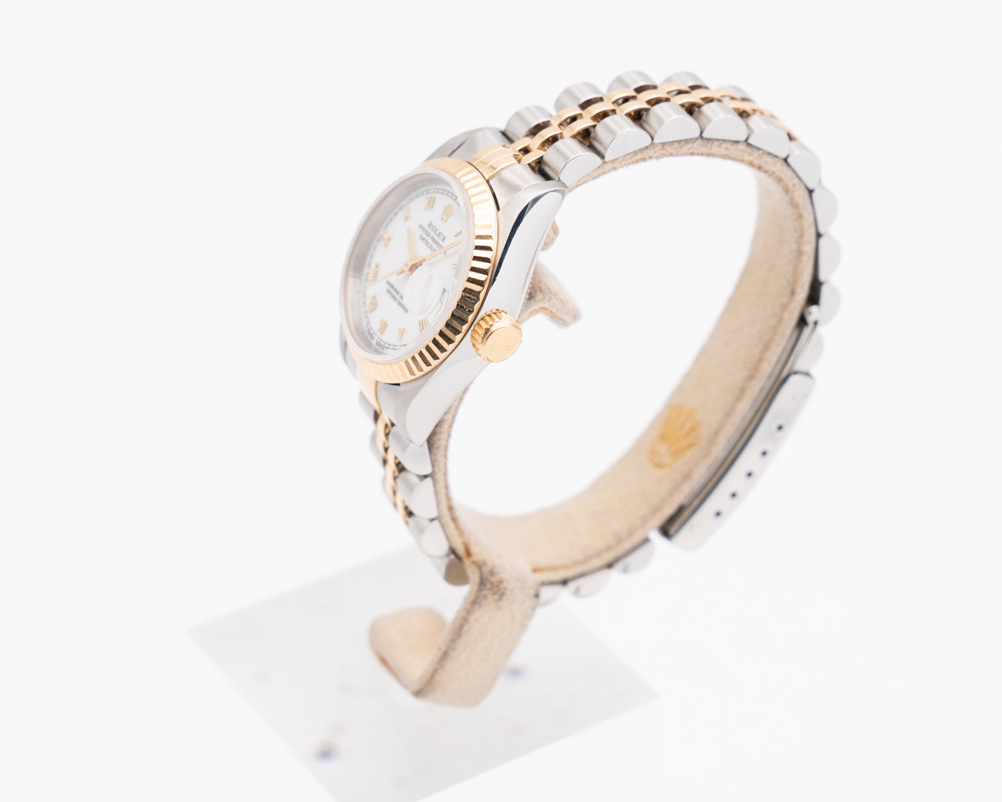 Rolex Datejust 26mm 69173 White Roman Dial W Serial
