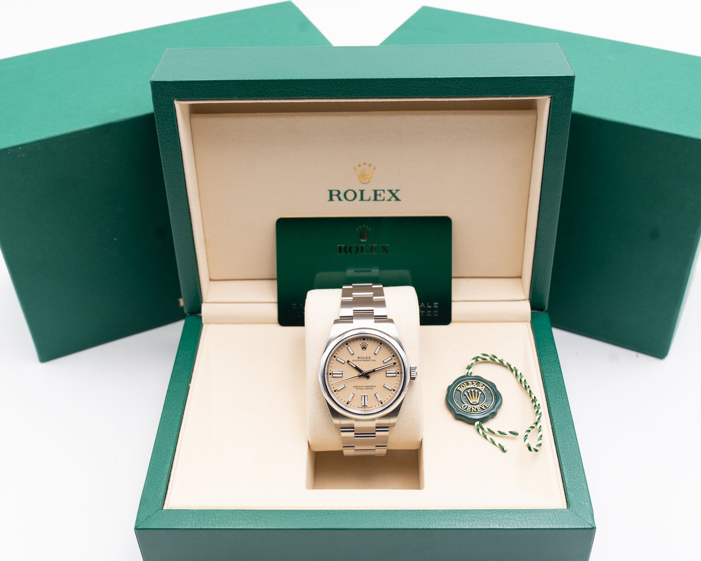 Rolex Oyster Perpetual 41mm 134300 Beige Dial 2025