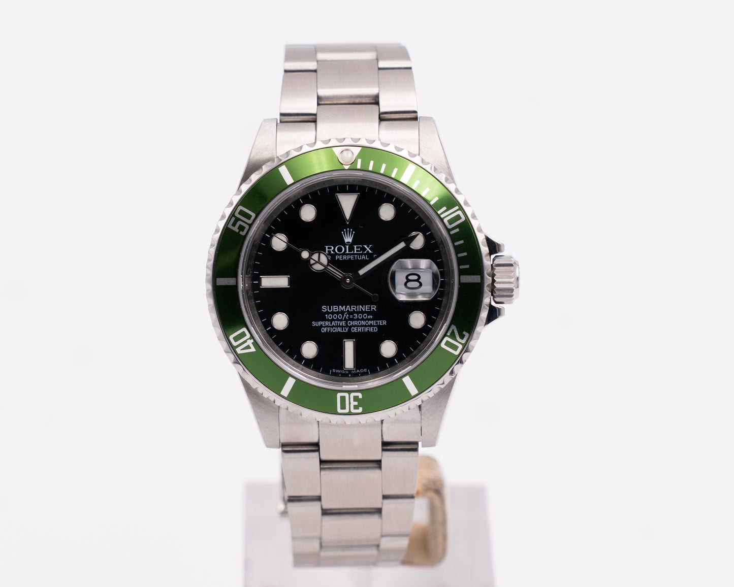 Rolex Submariner Date 16610LV 40mm Green Kermit  2008