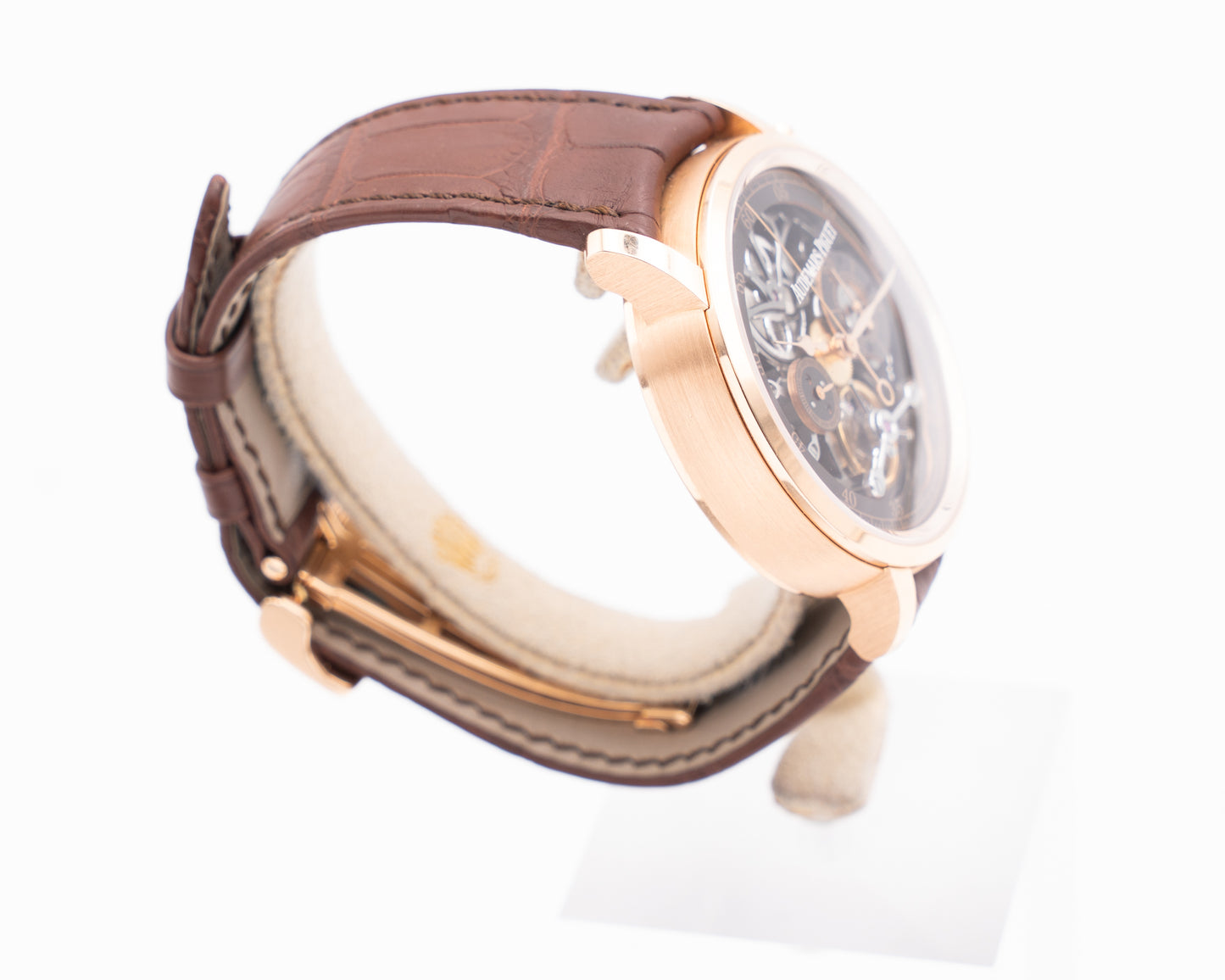 Audemars Piguet Jules Audemars 26346 Tourbillon Chronograph Openworked 41mm 26346  Pink Gold