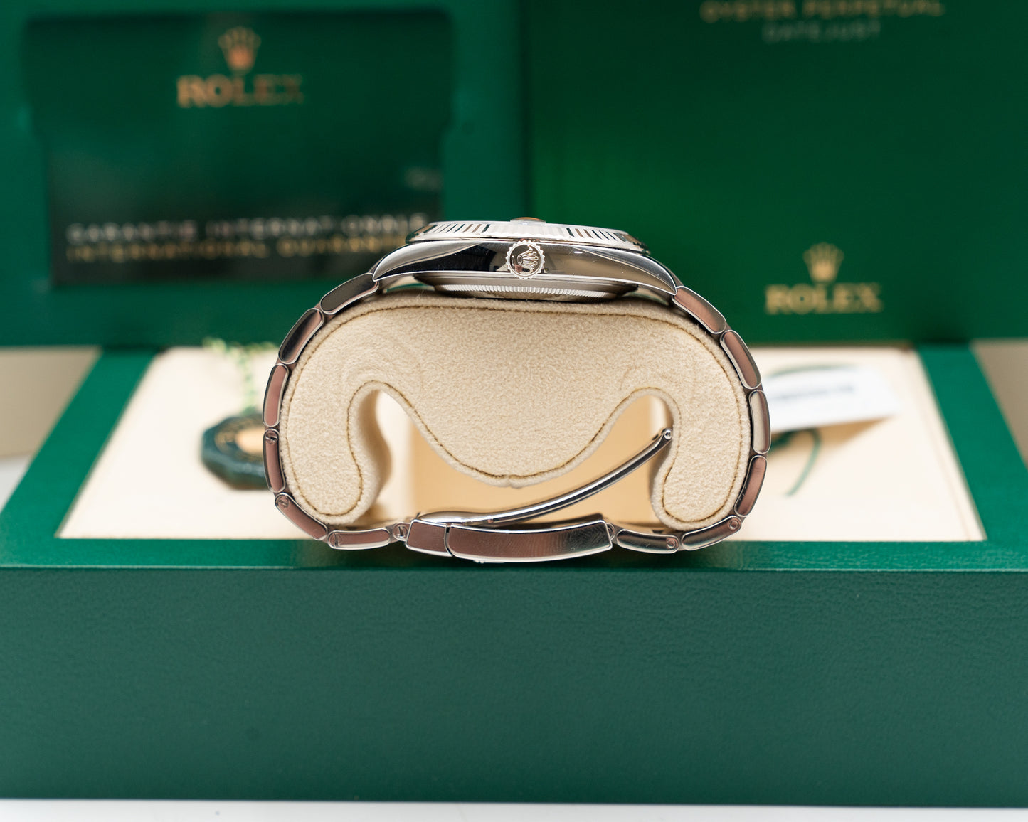 Rolex Datejust 126334 41mm Mint green Fluted Oyster 2022