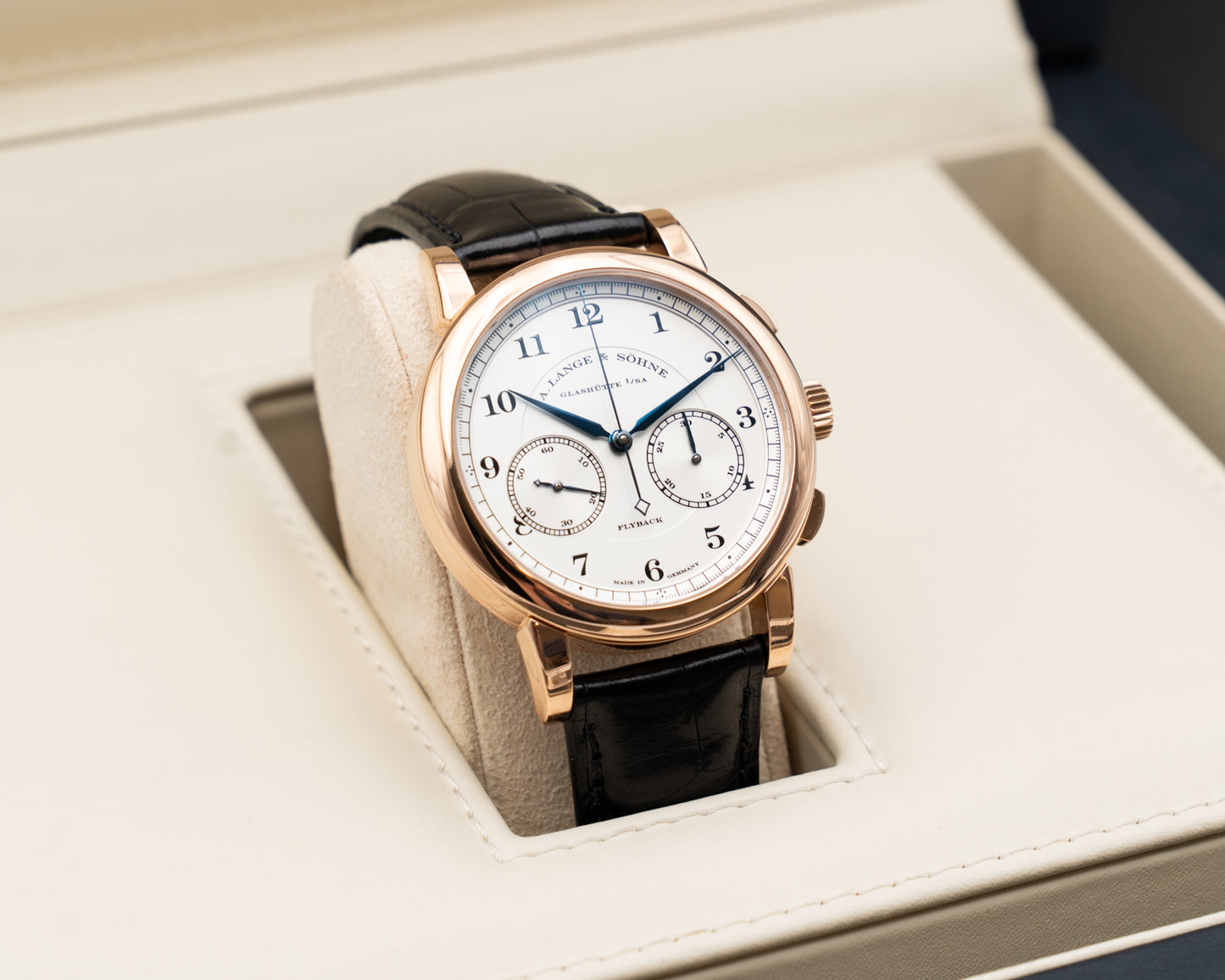 A. Lange & Söhne 1815 402.032 39.5mm Flyback Chronograph 18K Rose Gold 2021