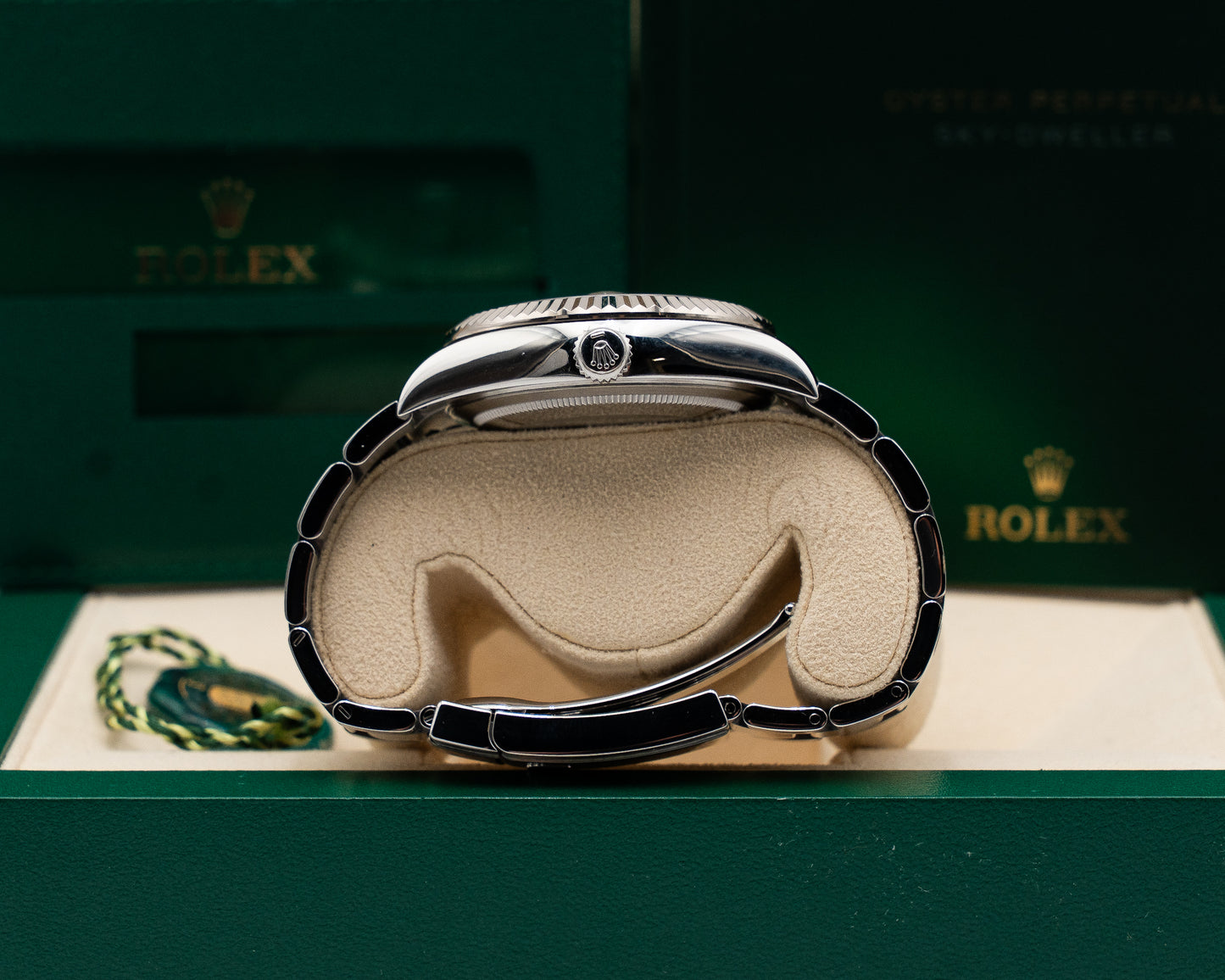Rolex Sky Dweller 42mm 33934 Green Dial on Oyster 2025