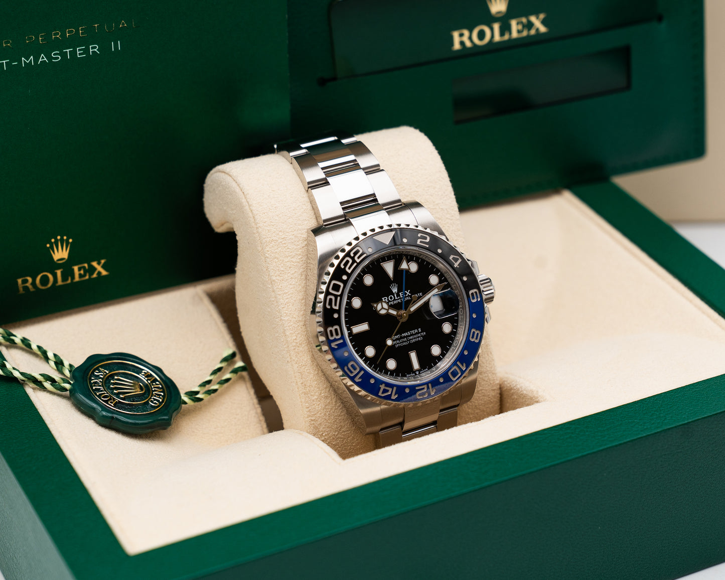 Rolex GMT-Master II 40mm 126710BLNR Batman 2024