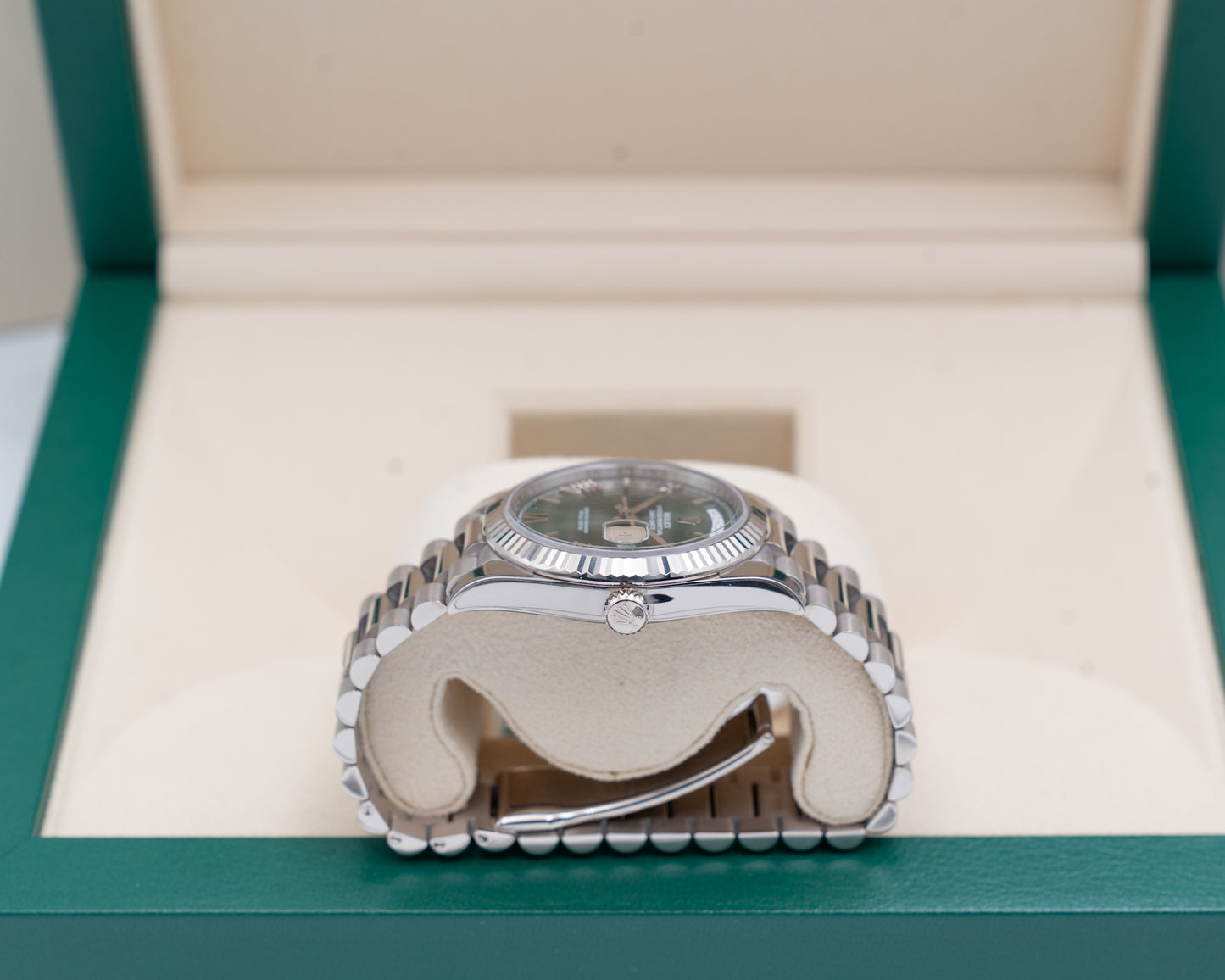 Rolex Day Date 40mm 228239 Green Roman Numeral Dial 2022