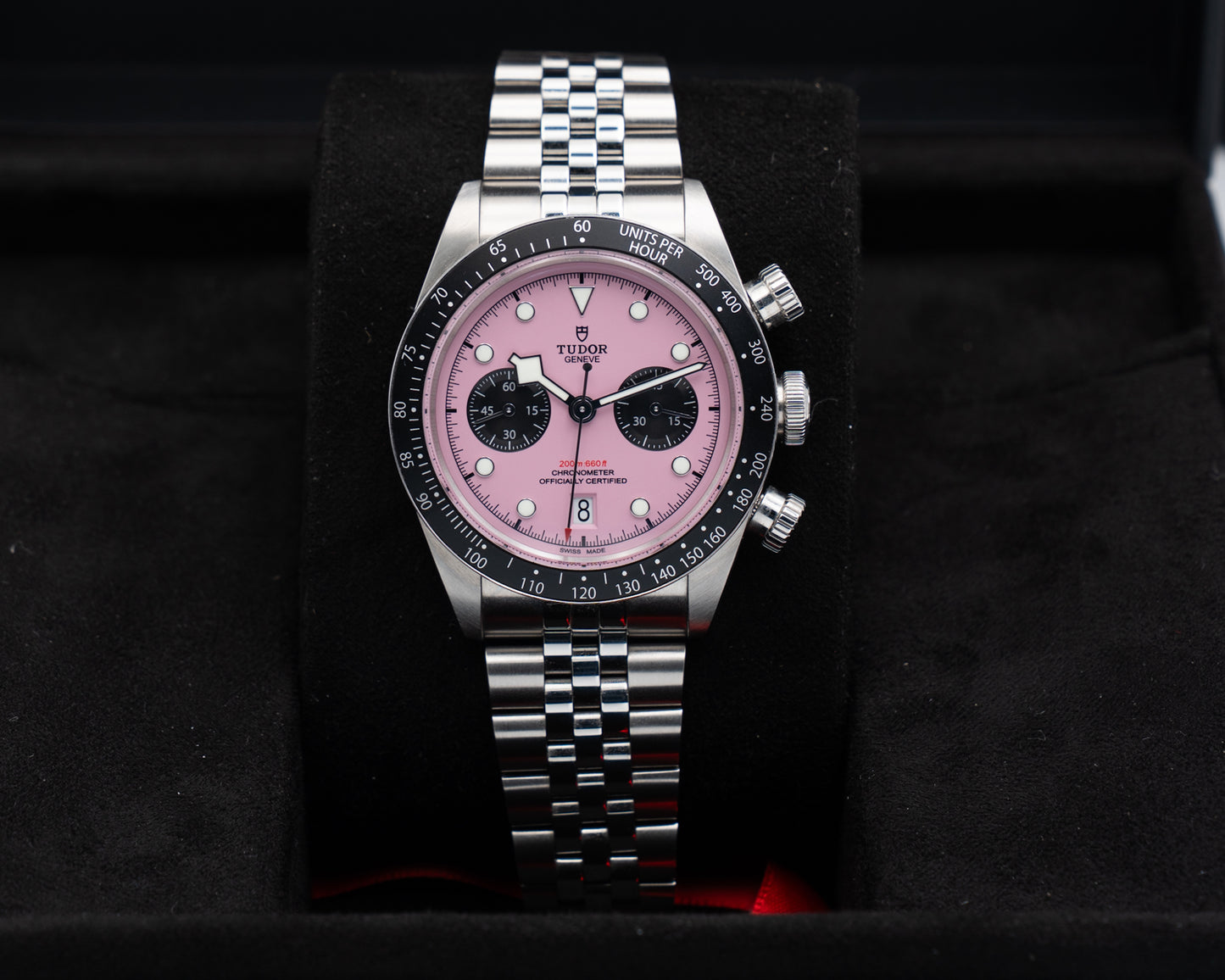 Tudor Black Bay Chrono 41mm 79360n Pink Dial Jubilee 2024