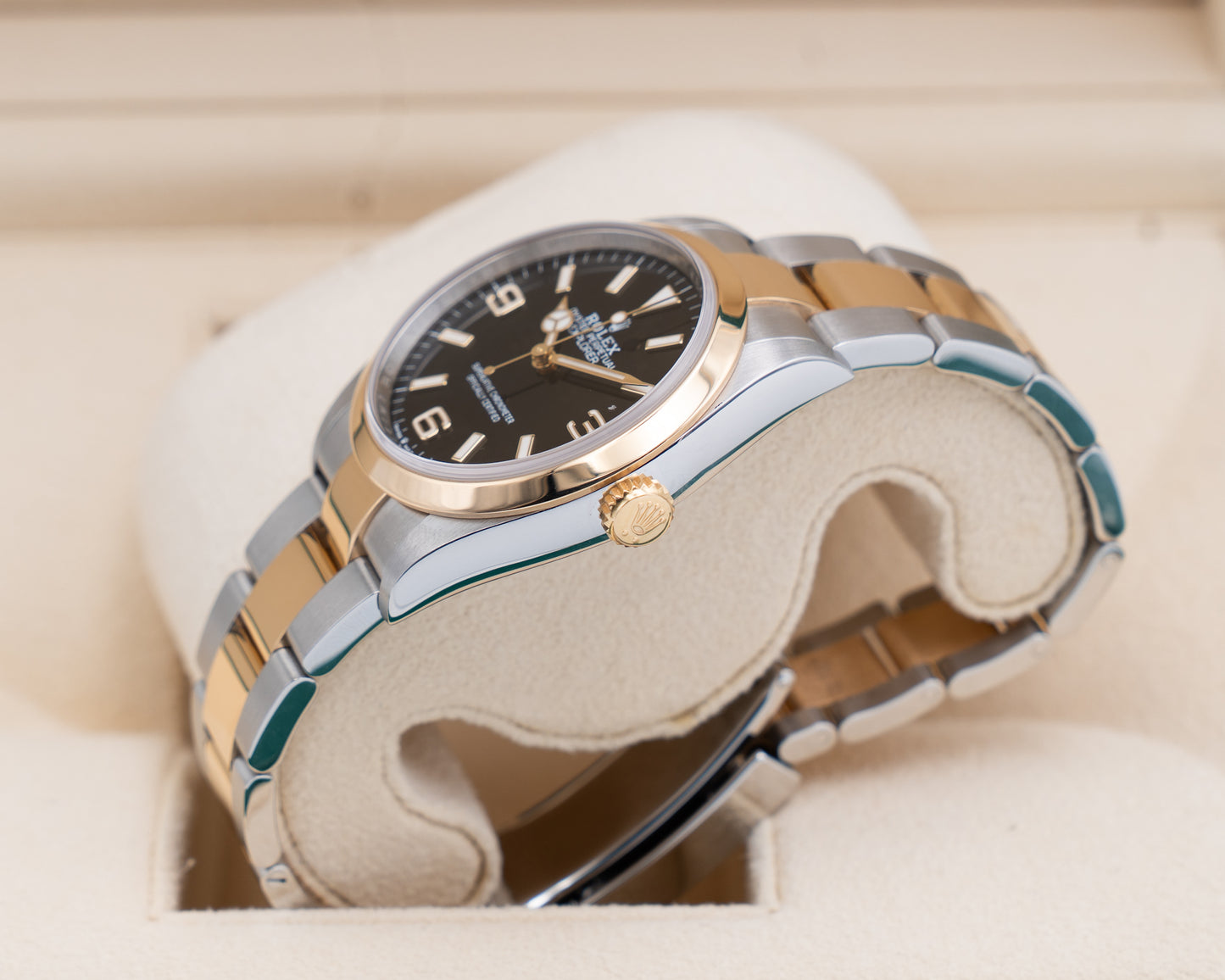 Rolex Explorer 36mm 124273 Two Tone 2023