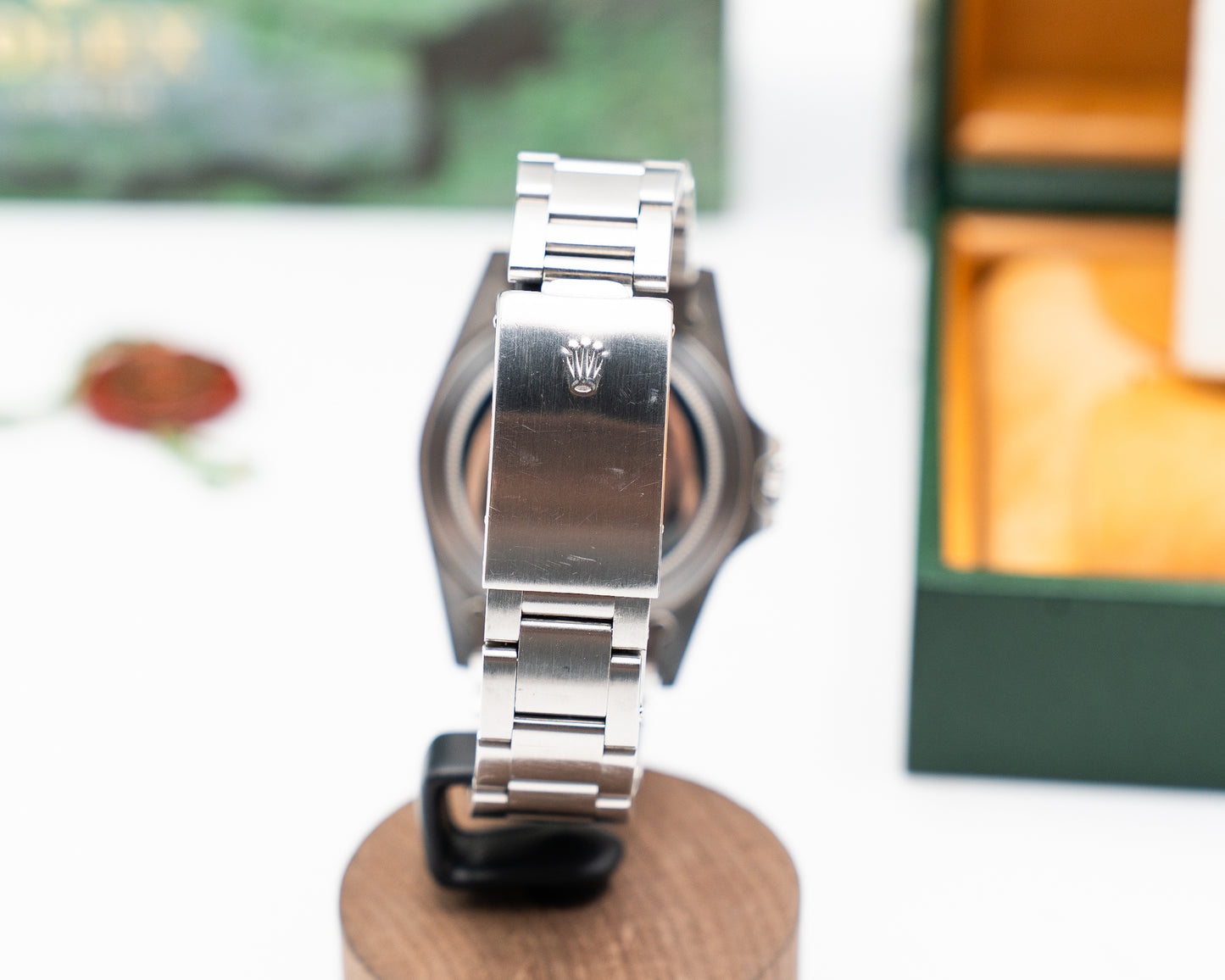 Rolex Explorer II 40mm 1655 Steve McQueen Pumpkin Patina 1984