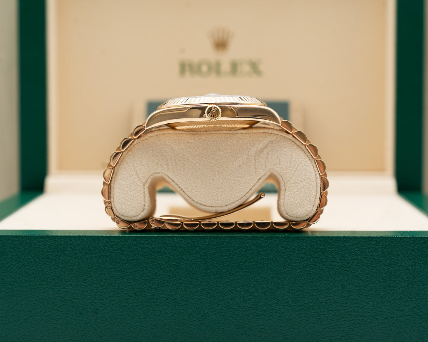 Rolex Oyster Perpetual Day-Date II 218238 chdp 41mm Yellow Gold Diamond Dial 2014