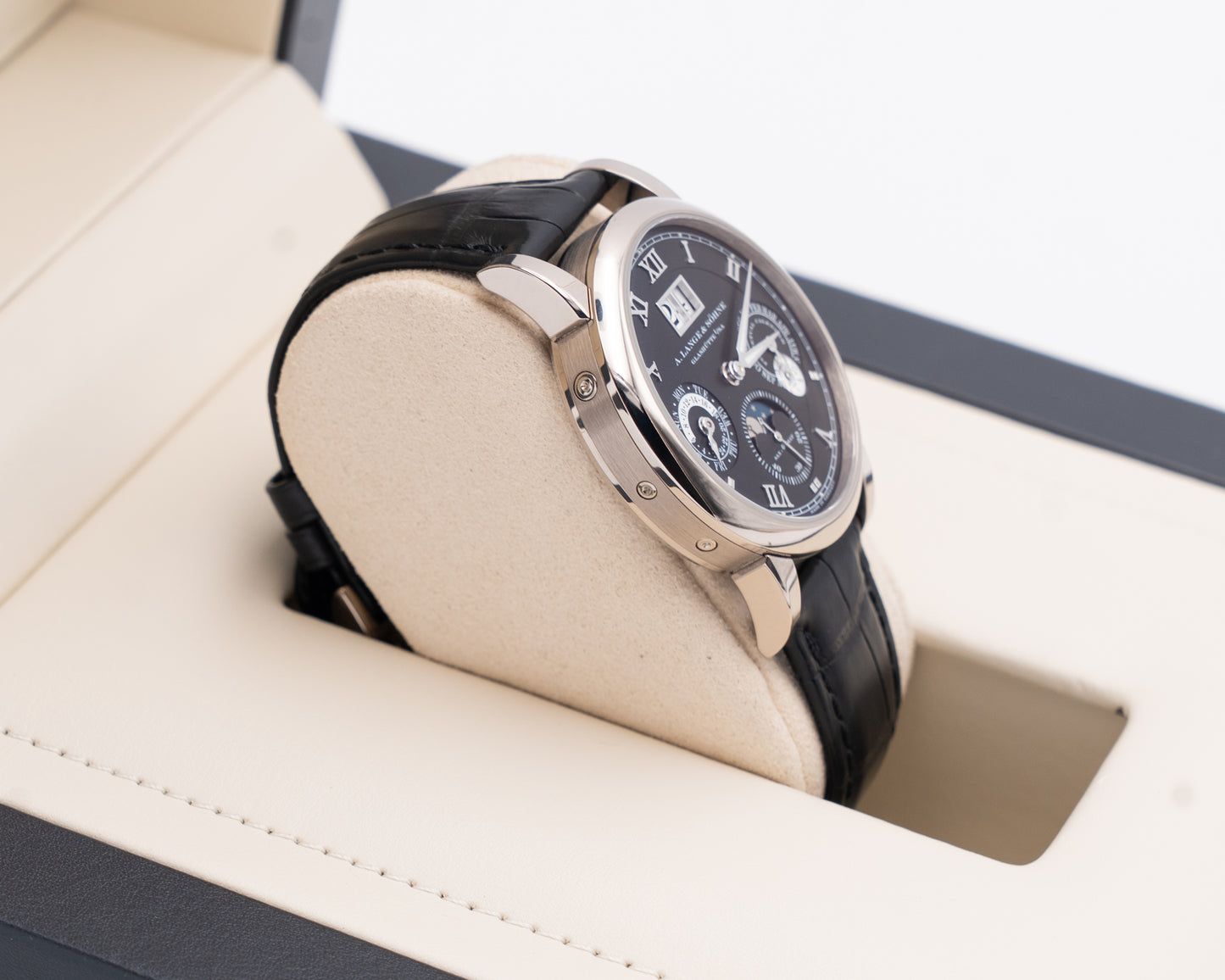 A. Lange & Söhne 38.5 mm LSLS3103at White Gold Perpetual Calendar Black Dial 2022