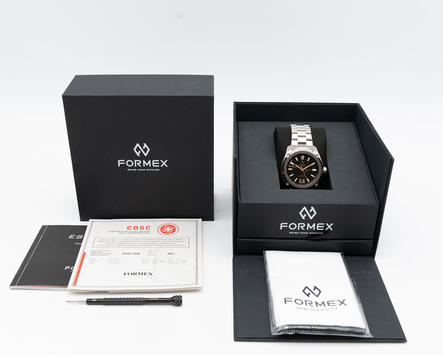 Formex Essence AWS 0333.g.6625 39mm Eisenkiesel Dial 1 of 50 2023
