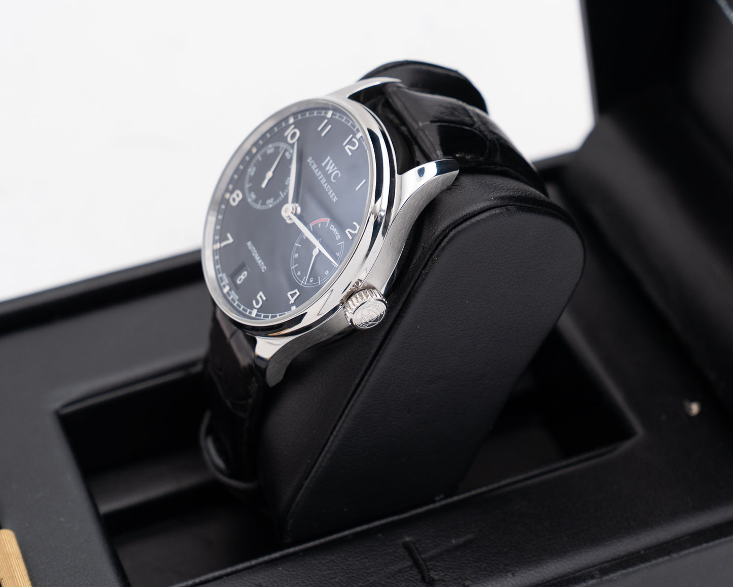 IWC Portuguese Automatic   iw5001-09 42.3mm Black 2007
