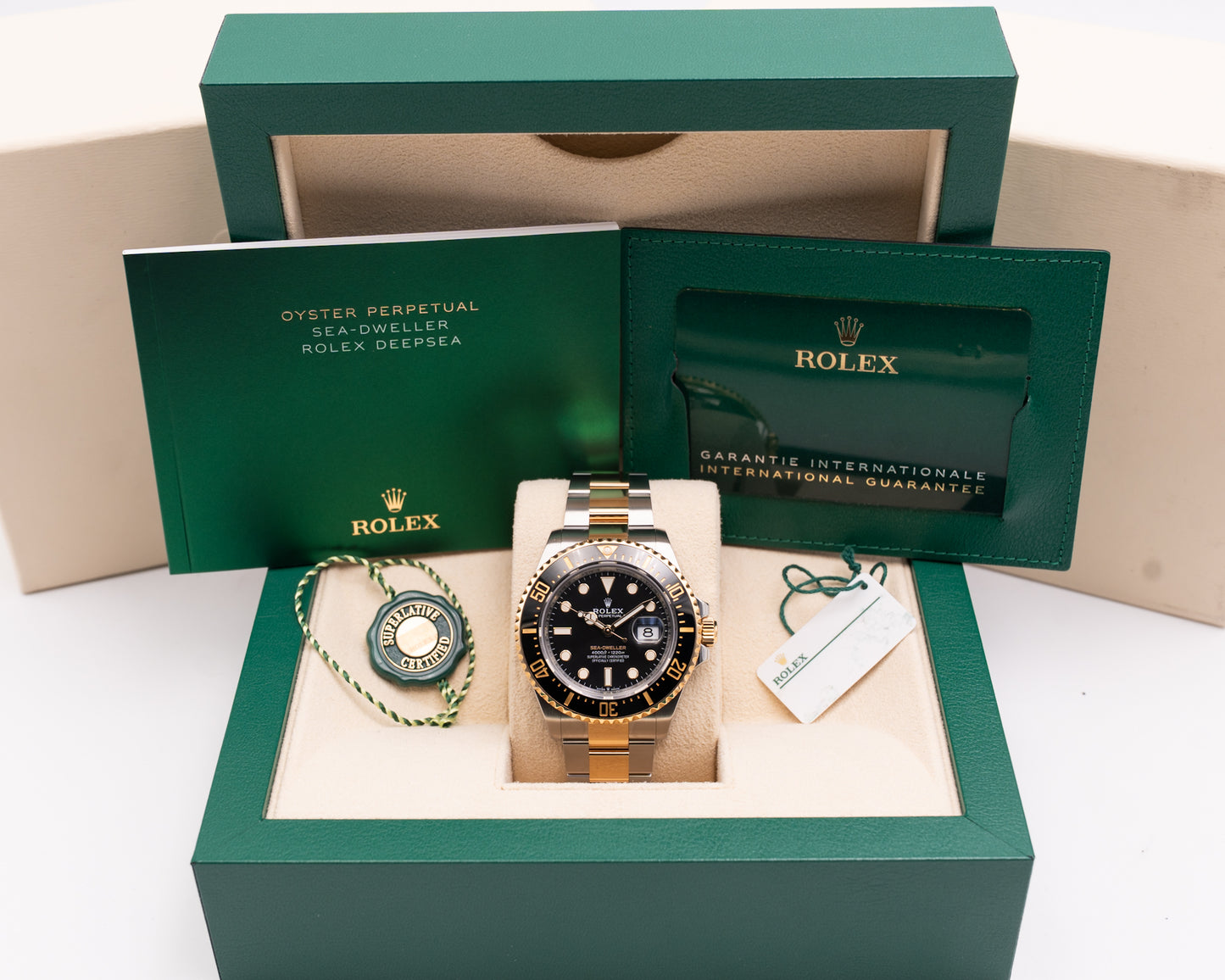 Rolex Seadweller 43mm 126603 Two Tone Yellow Gold 2022