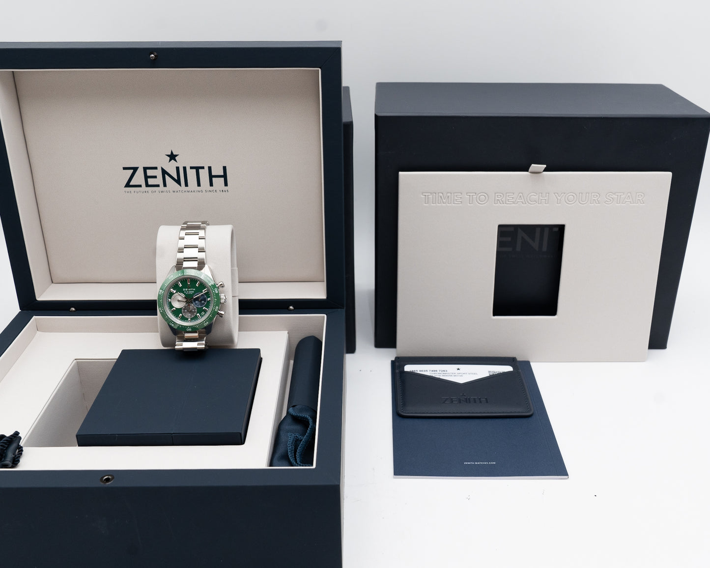 Zenith Chronomaster Sport 03.3119.3600 41mm Green 2024